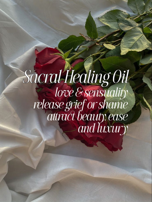 Sacral Healing Oil (pre-order)
